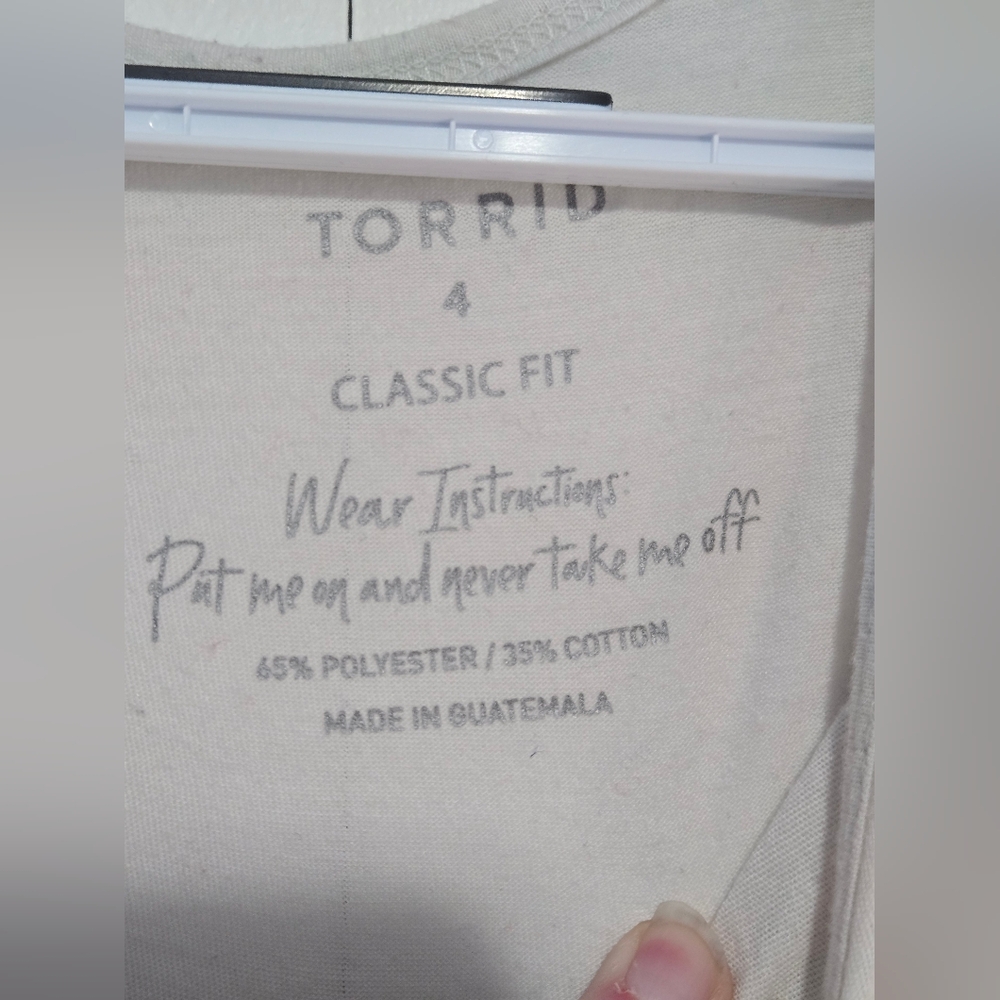 Torrid USA Drinking Team Tank Top Size 4X Graphic Sleeveless Patriotic - Picture 3 of 5